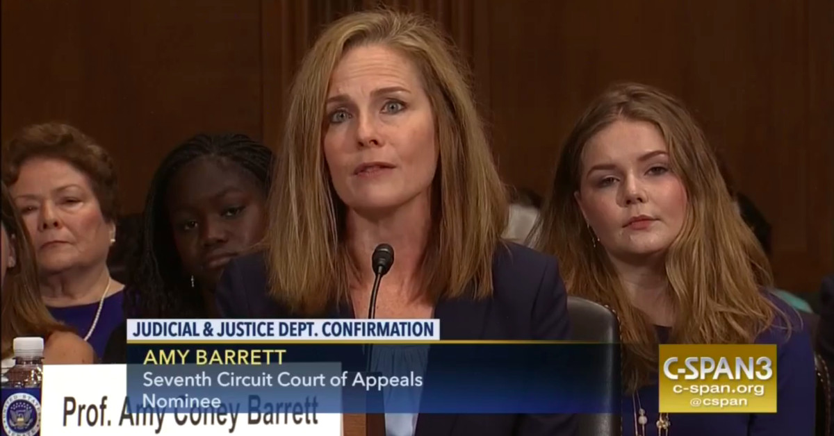 It’s not anti-Catholic to ask Amy Coney Barrett whether or not she will method Roe impartially.