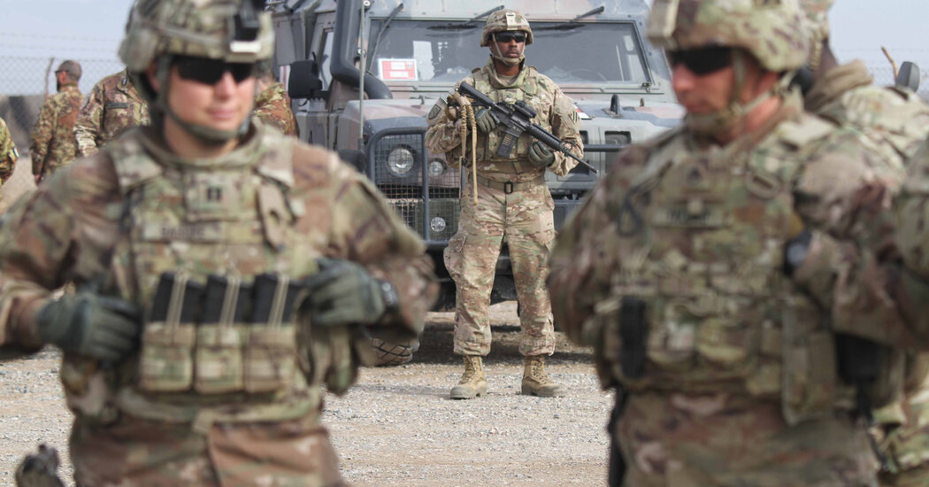 U.S. Seeks to Draw Down Its Troops in Afghanistan to 2,500 by Early 2021