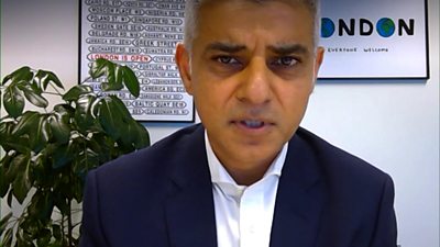 Sadiq Khan on Boris Johnson’s Tfl ‘bankrupt’ declare
