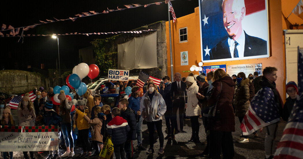 Irish Residence of Biden’s Nice-Nice-Nice Grandfather Cheers His Victory