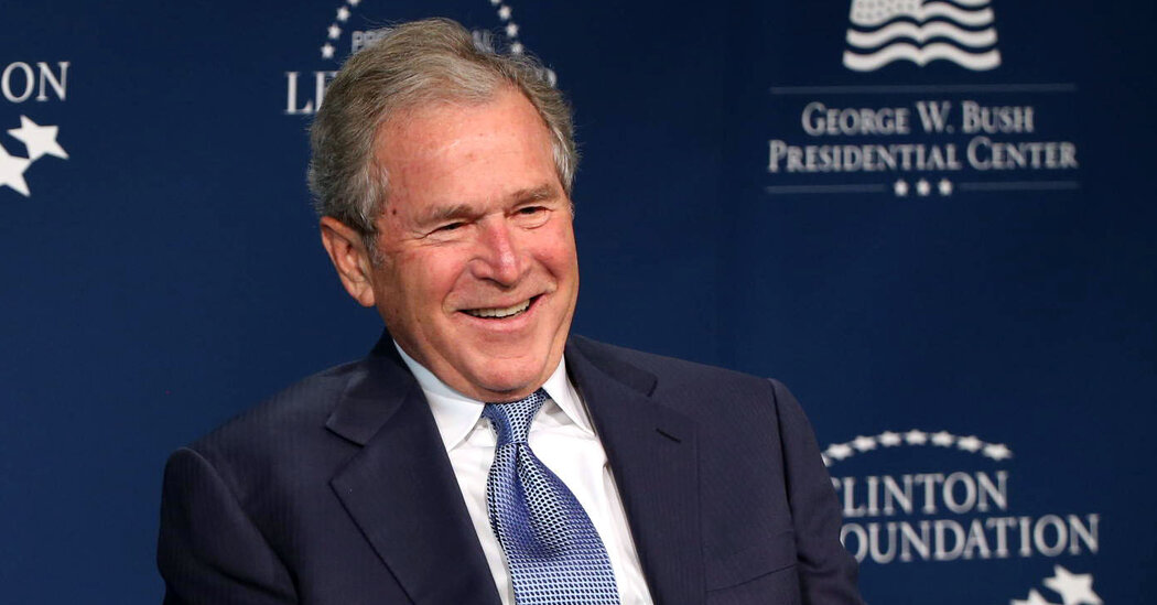 George W. Bush congratulates Biden on his victory.