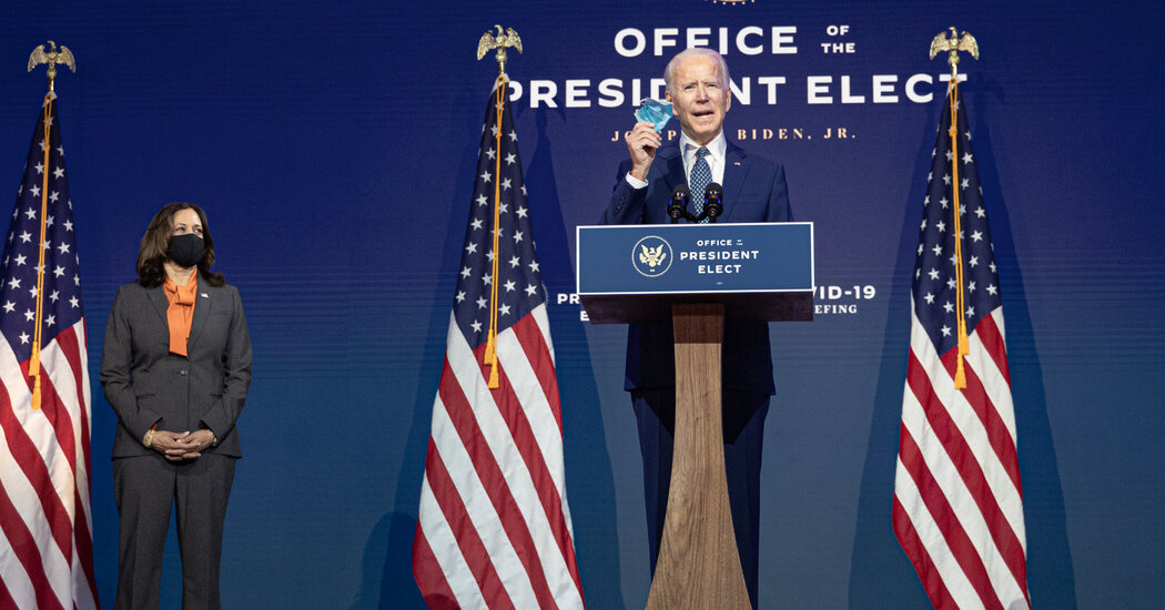 Biden Strikes to Confront a Pandemic Racing Out of Management