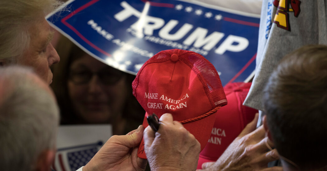 The Pink Maga Hat and the Trump Marketing campaign