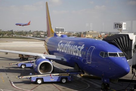 Southwest Airways points notices of furloughs for first time in 49-year existence