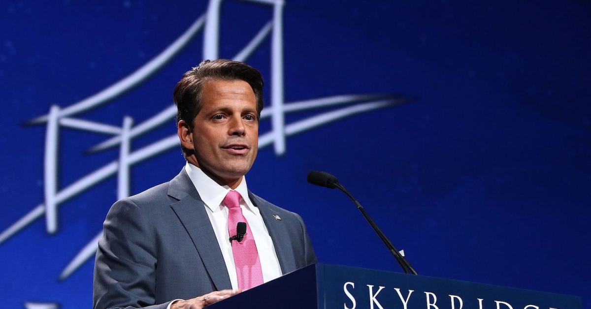 Scaramucci’s $9.2B SkyBridge ‘Could Search Publicity to Digital Property’