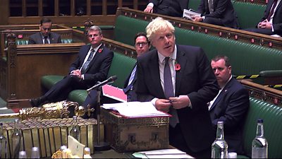 PMQs: New lockdown ‘will expire on 2 December’, says Boris Johnson