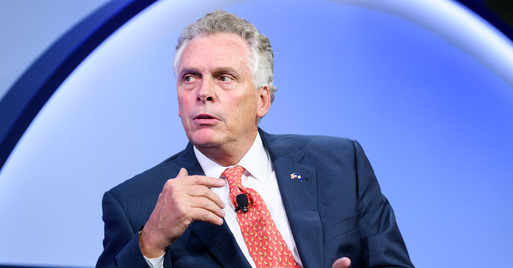 Terry McAuliffe, former Virginia governor, will start a bid for his outdated job.