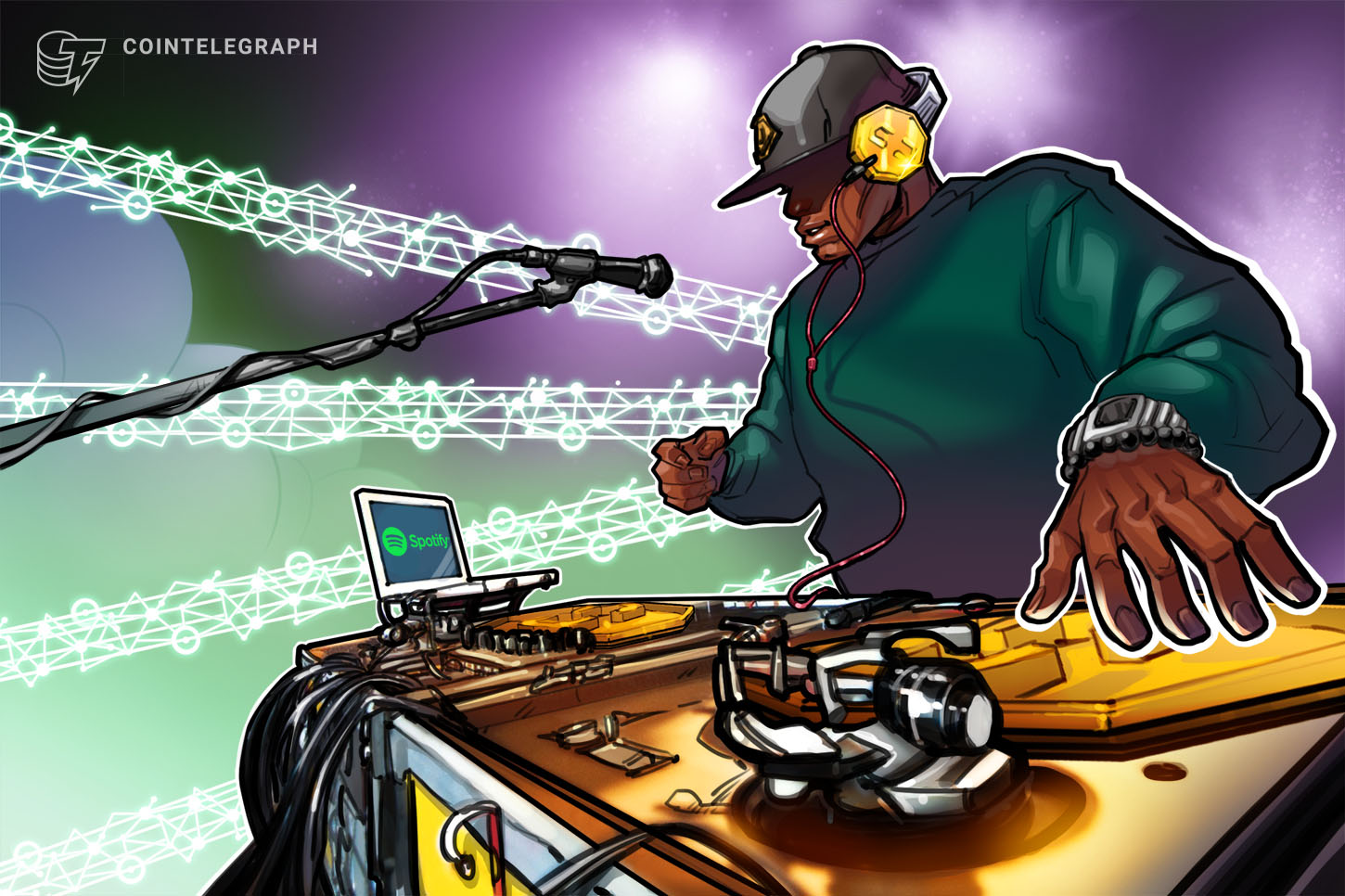 Audio streaming large Spotify is wanting into crypto funds