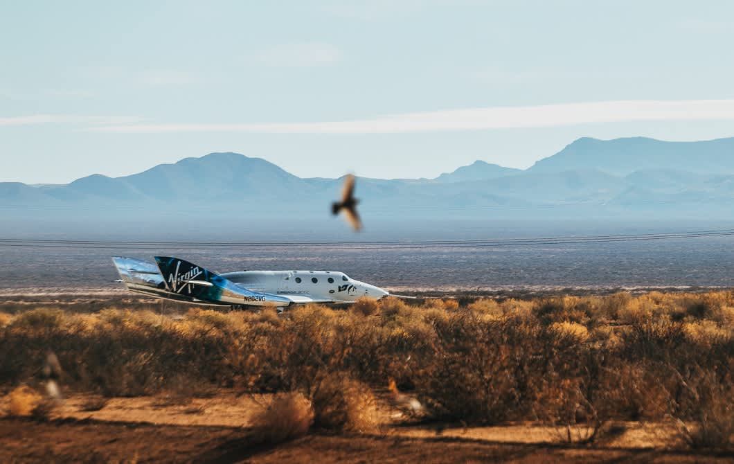 Virgin Galactic SPCE inventory drops after aborted spaceflight check
