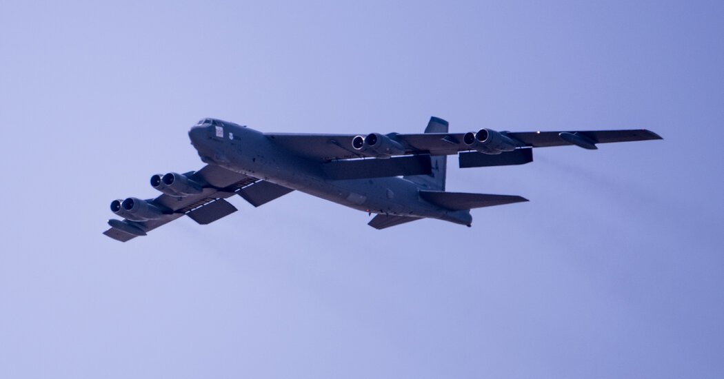To Deter Iranian Assaults on U.S. Troops, Pentagon Orders B-52 Flights to Center East