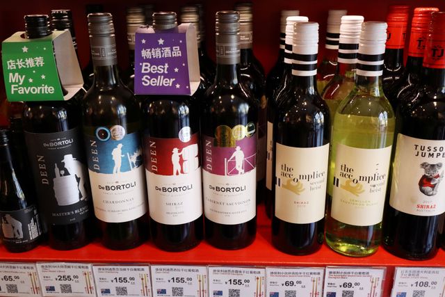 China to impose non permanent anti-subsidy prices on Australian wine imports