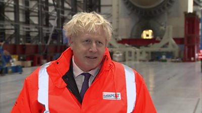 Johnson: No-deal Brexit now ‘very, very seemingly’