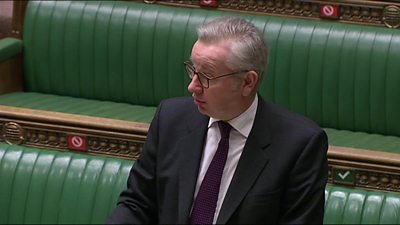 Brexit: Michael Gove on UK-EU commerce talks and deal