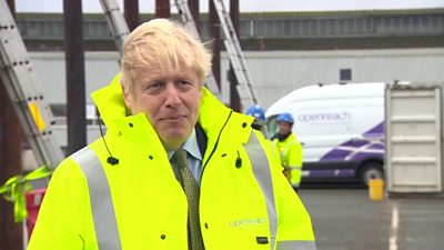 Boris Johnson: ‘Our door is open’ for post-Brexit commerce talks