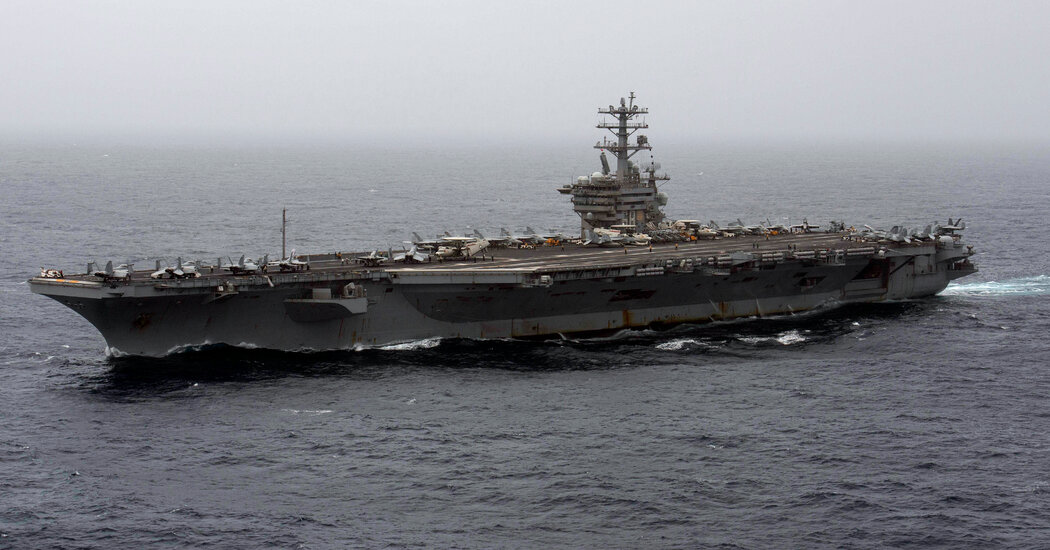 In Reversal, Pentagon Pronounces Plane Service Nimitz to Stay within the Center East