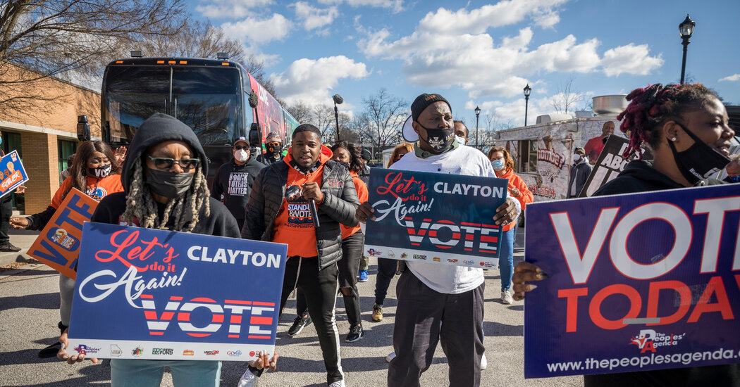 Excessive turnout amongst Black voters has lifted the Democratic Senate candidates in Georgia.