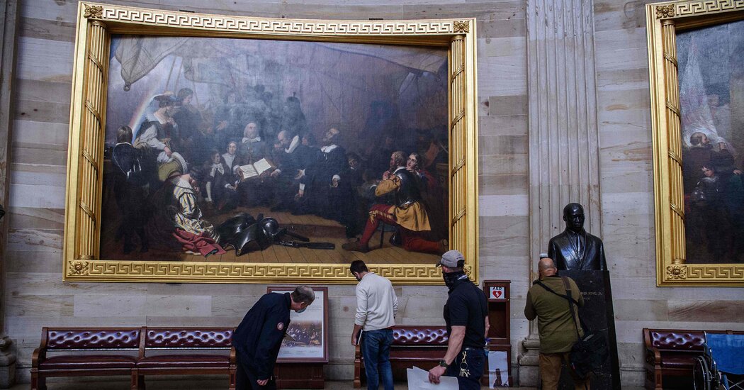 Curators Scour Capitol for Harm to the Constructing or Its Artwork