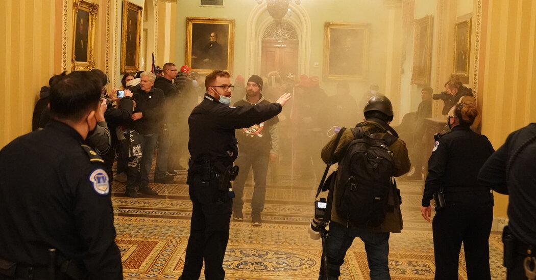 Extra Capitol Police Officers Check Constructive for Coronavirus After Riot.