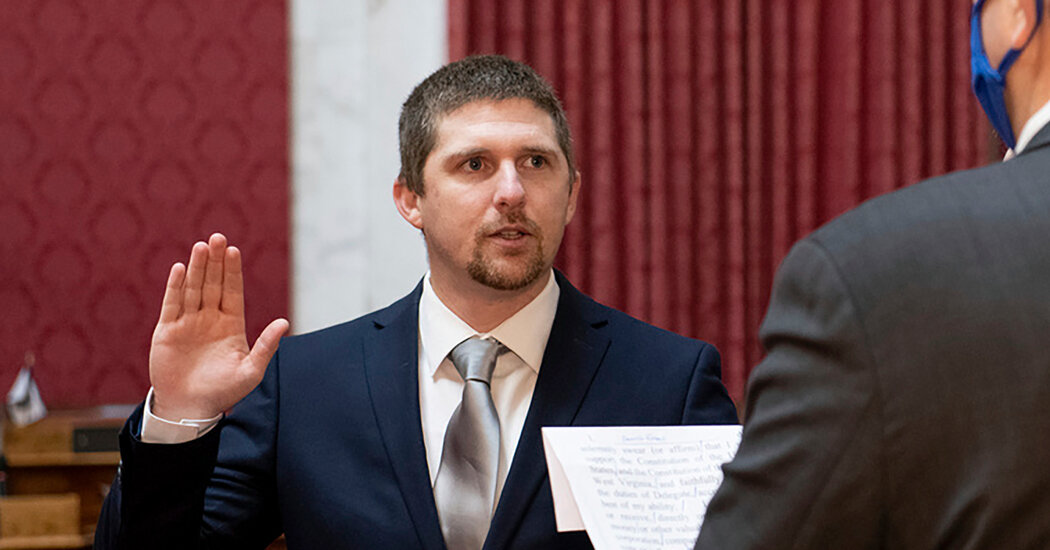 Derrick Evans, a West Virginia legislator who stormed the Capitol, has resigned.