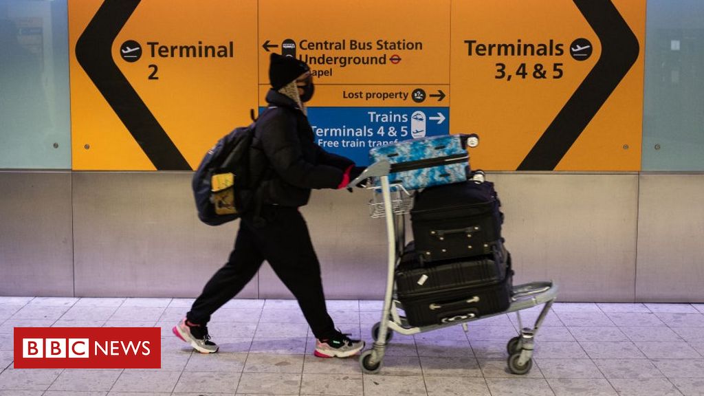 Covid-19: New take a look at rule for UK arrivals from Friday
