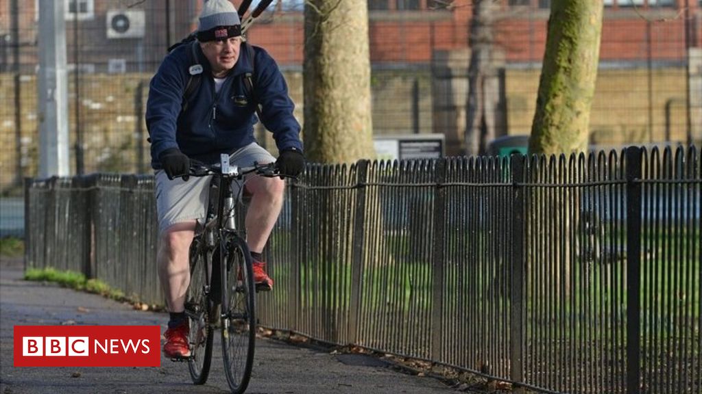 Covid: Johnson's bike trip 'didn't break guidelines'