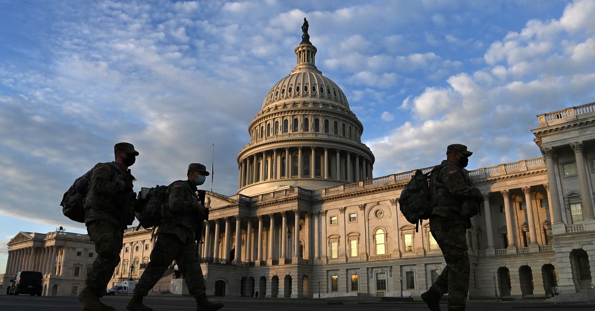 25,000 Nationwide Guard members will shield the US Capitol. Why so many?