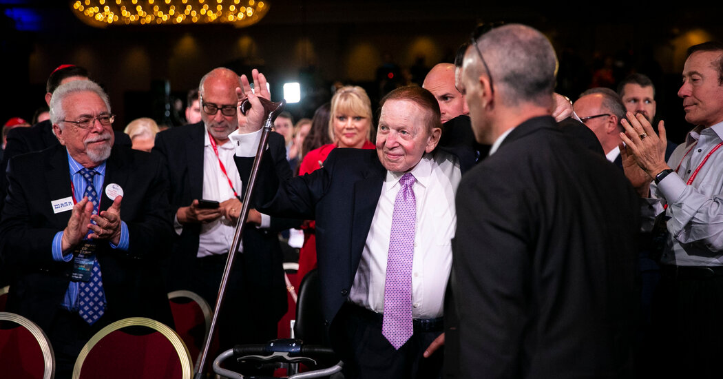 How Republican Fund-Elevating Might Be Affected by Sheldon Adelson’s Demise