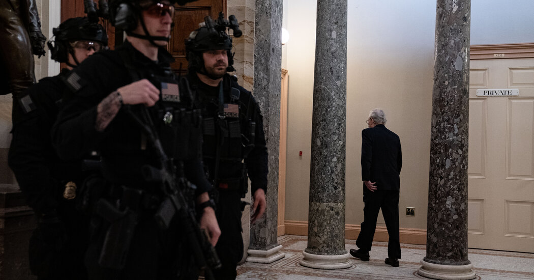 McConnell Privately Backs Impeachment as Home Strikes to Cost Trump
