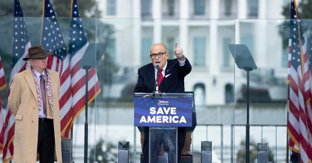After 2 Impeachments, Giuliani Vows to Proceed His ‘Craziness’ for Trump