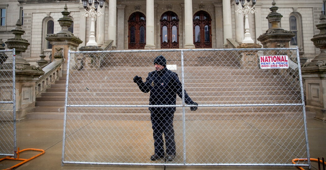 Michigan Prompts Nationwide Guard to Assist With Safety at its Capitol in Lansing