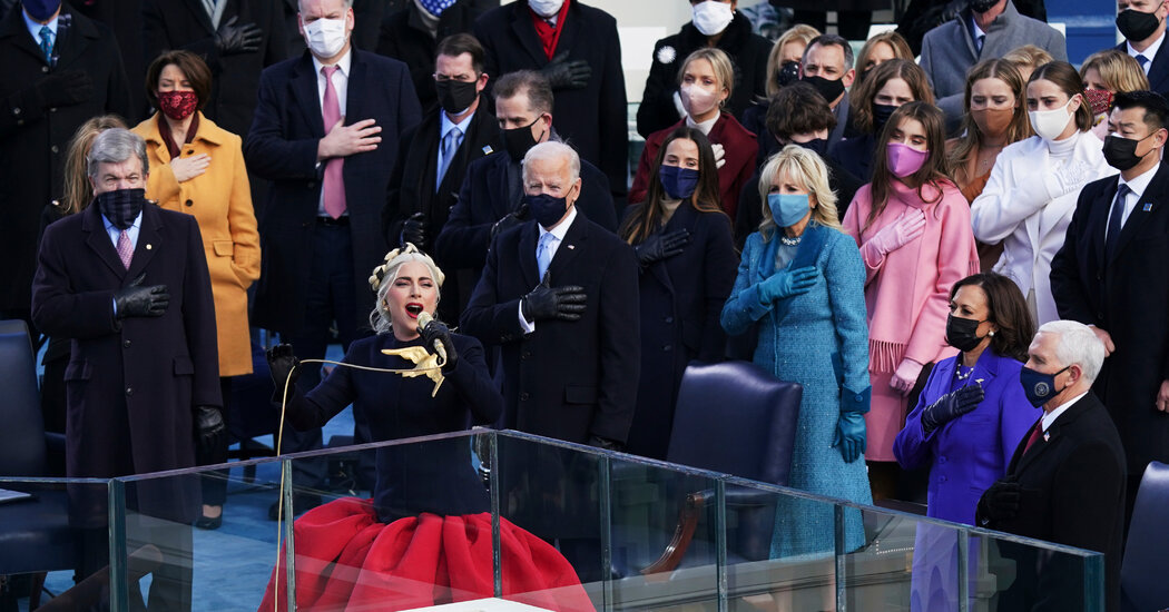 Woman Gaga and Jennifer Lopez Led a Musically Earnest Inauguration