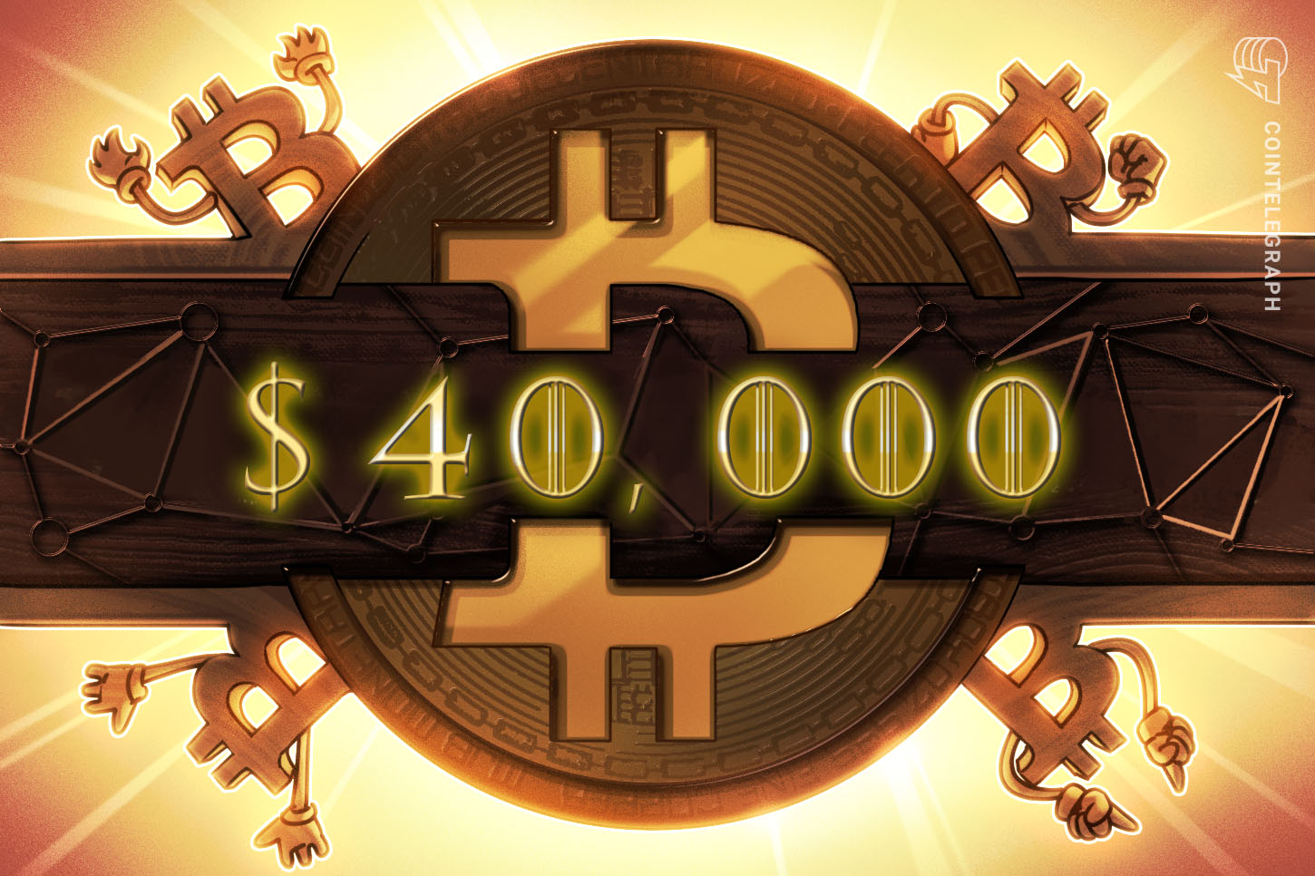 Bitcoin worth hits $40,000 lower than three weeks after shattering $20Okay
