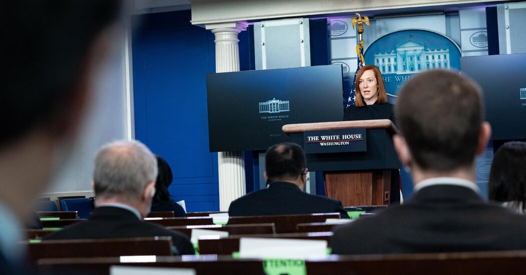The White Home press briefings will embrace an American Signal Language interpreter.