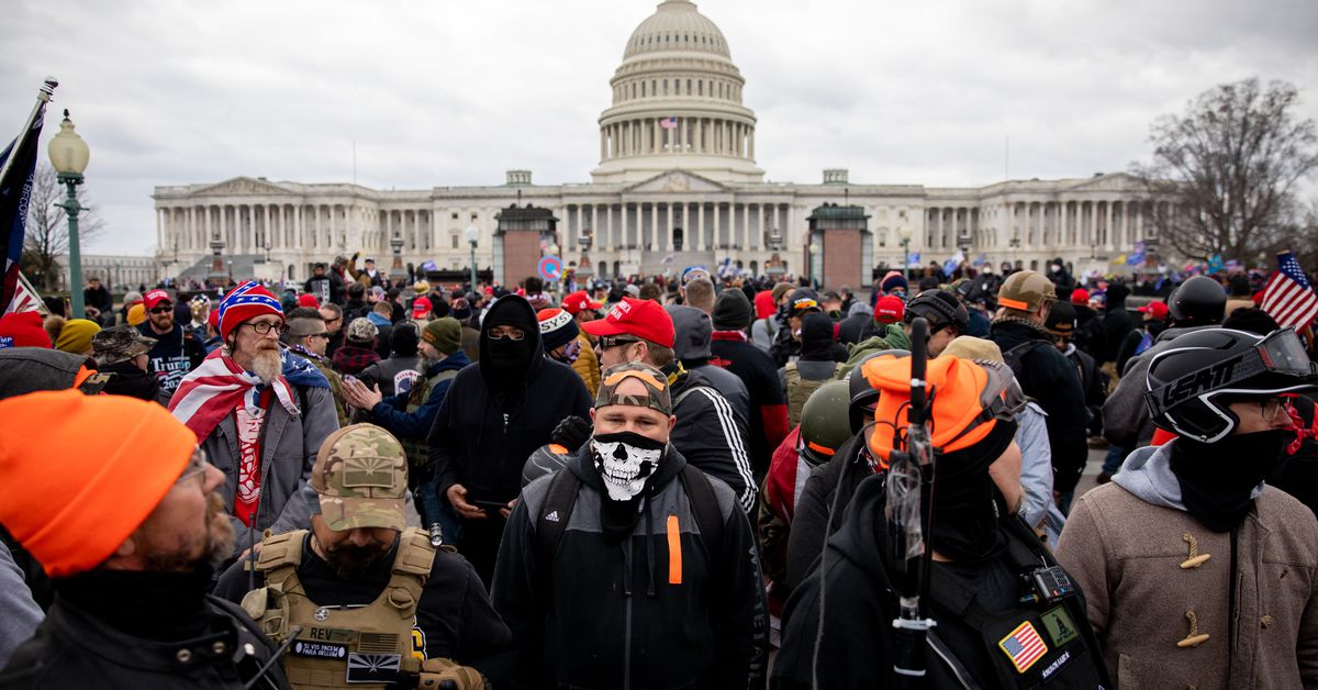 Two Proud Boys face conspiracy fees over the US Capitol riot