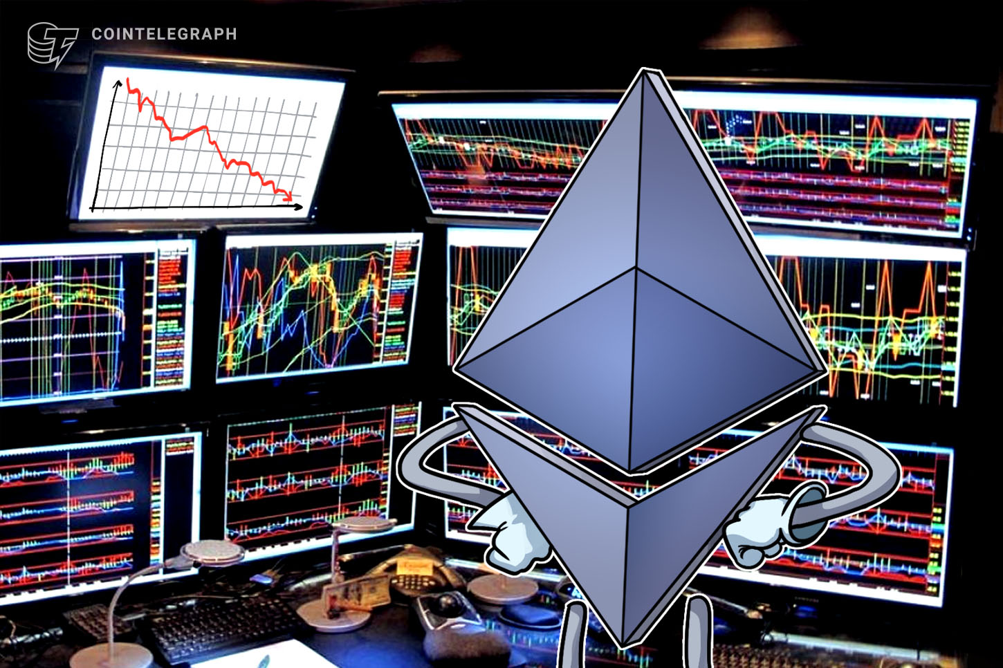 Exchanges working out of ETH with reserves plunging 27% in 48 hours