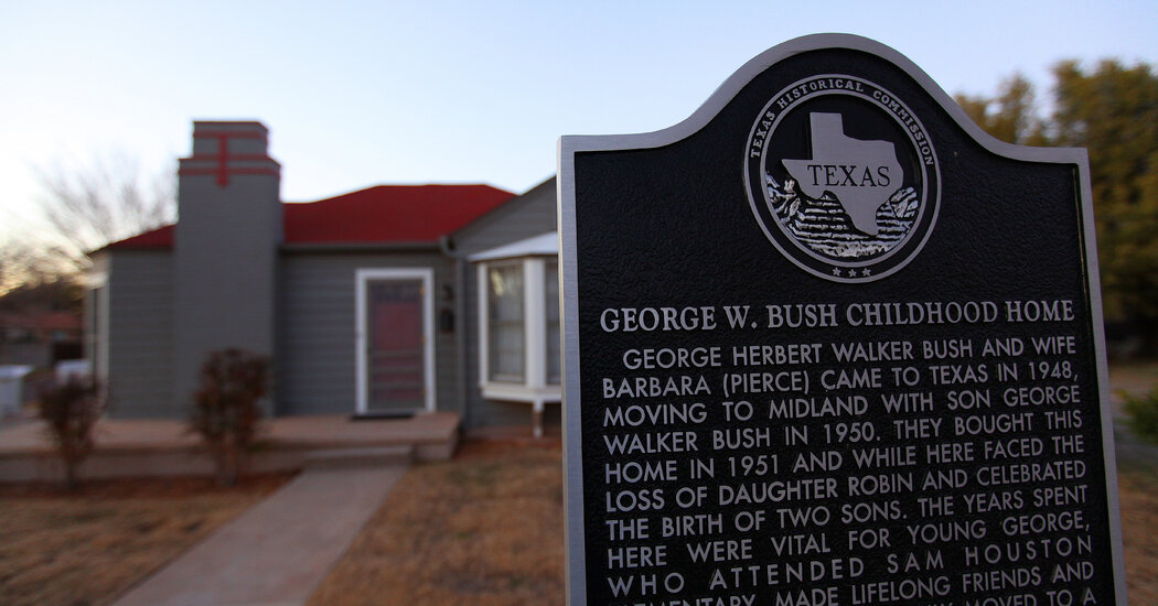 George W. Bush’s Childhood House Eyed for Nationwide Park Service Inclusion