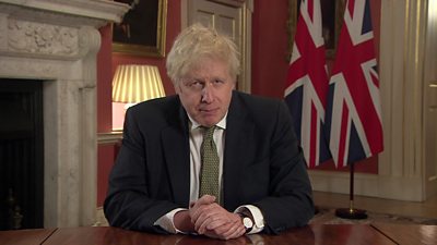 Boris Johnson proclaims nationwide lockdown to manage Covid-19 variant