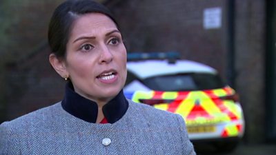 Patel says Swayne Covid feedback are ‘completely fallacious’