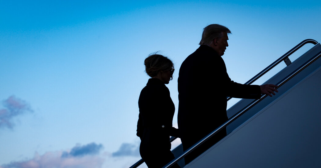 For his second impeachment trial, Trump stays largely silent. For his second impeachment trial, Trump stays largely silent.