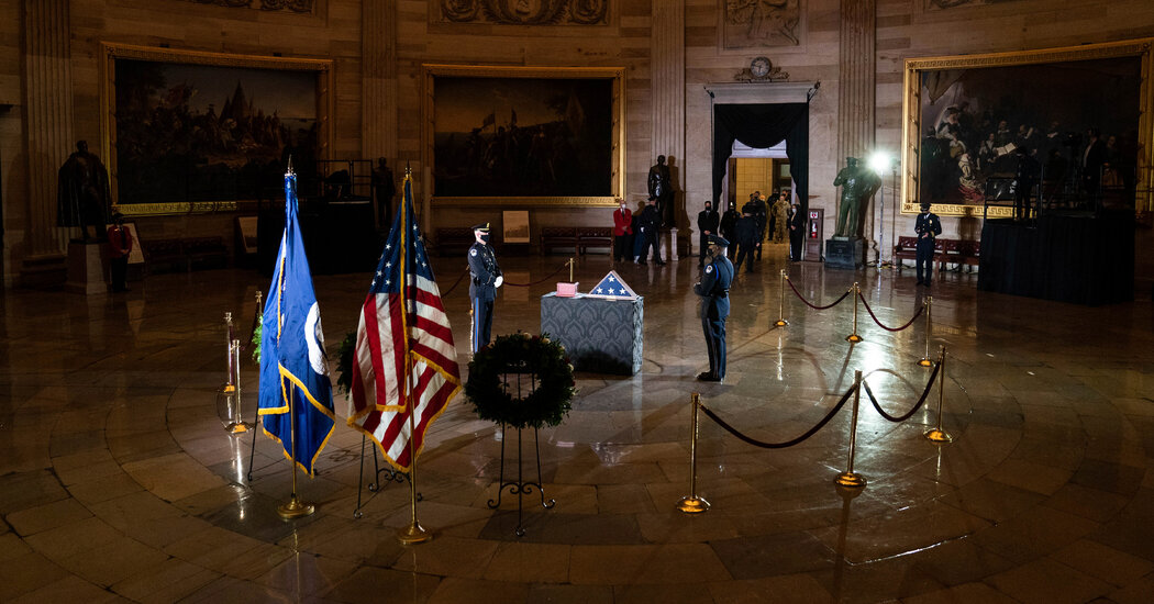 Officer Killed in Jan. 6 Assault Is Honored on the Capitol