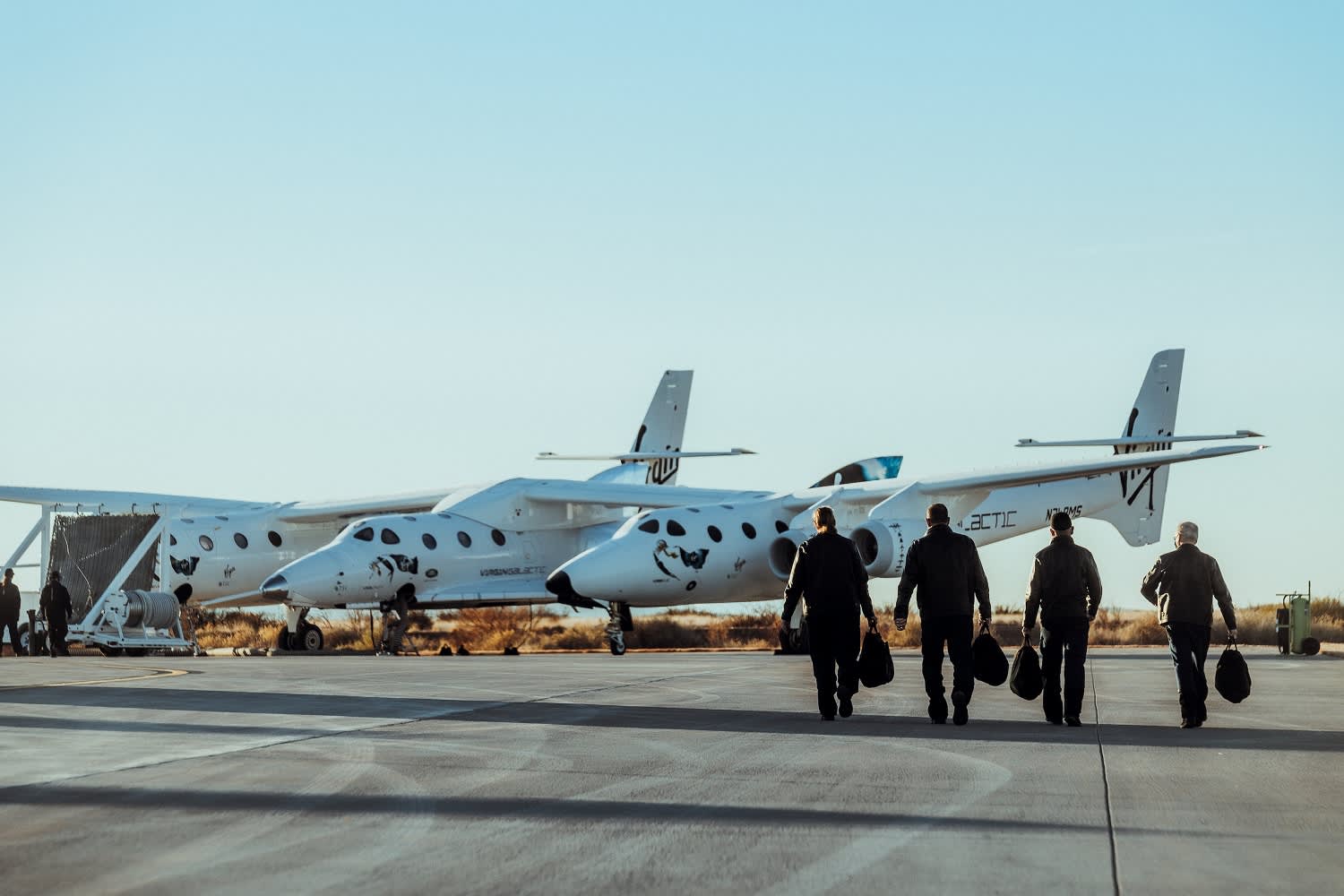 Virgin Galactic SPCE shares climb with subsequent spaceflight on Saturday