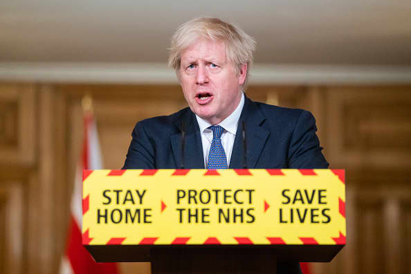 UK PM Boris Johnson broadcasts 100-day goal to develop new vaccines