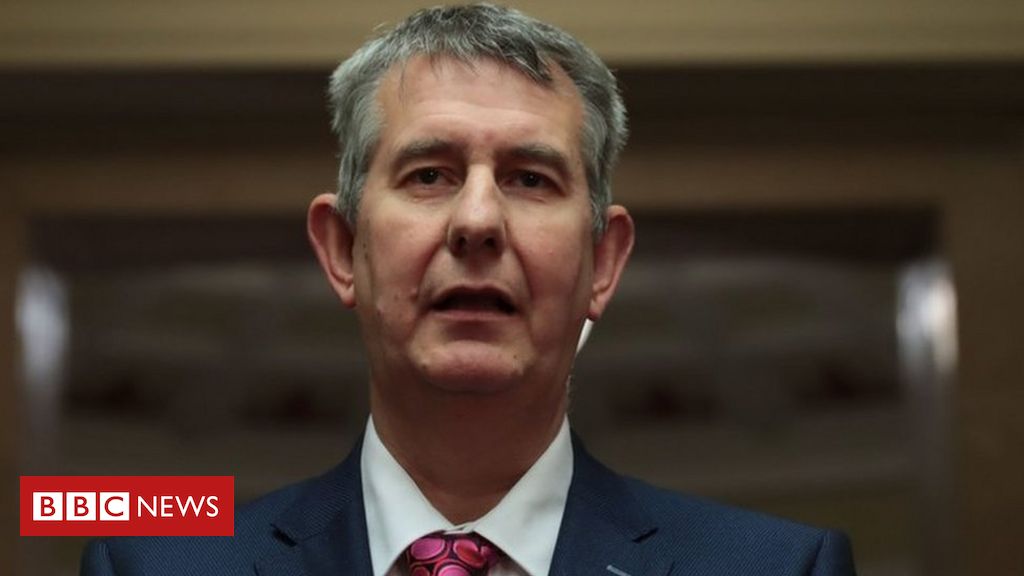 Edwin Poots steps down for 'surgical procedure and recuperation'