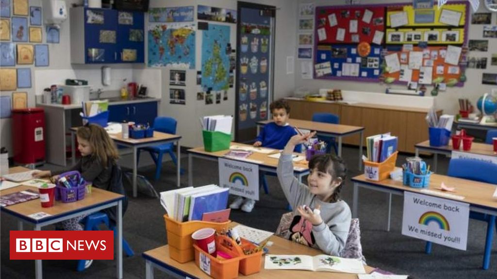 Covid in Scotland: Youngest pupils to return to school rooms