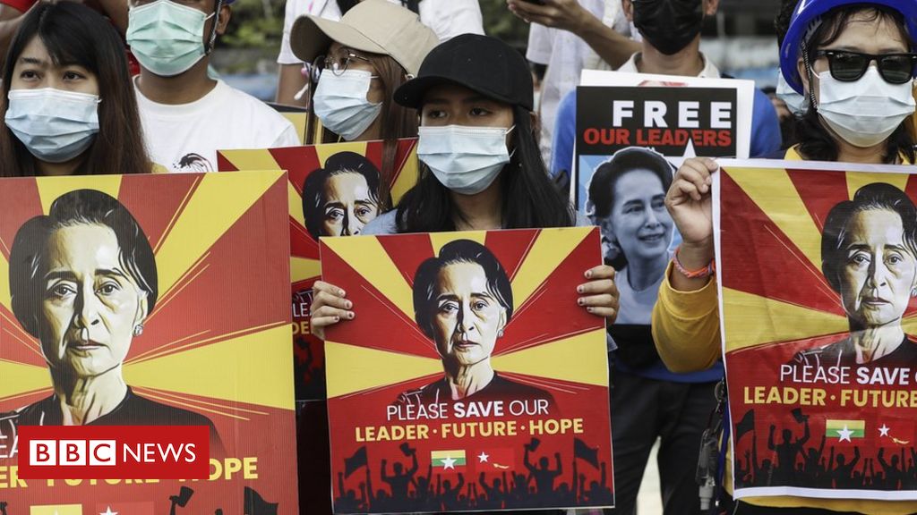 Myanmar coup: Army leaders should launch Aung San Suu Kyi – Raab