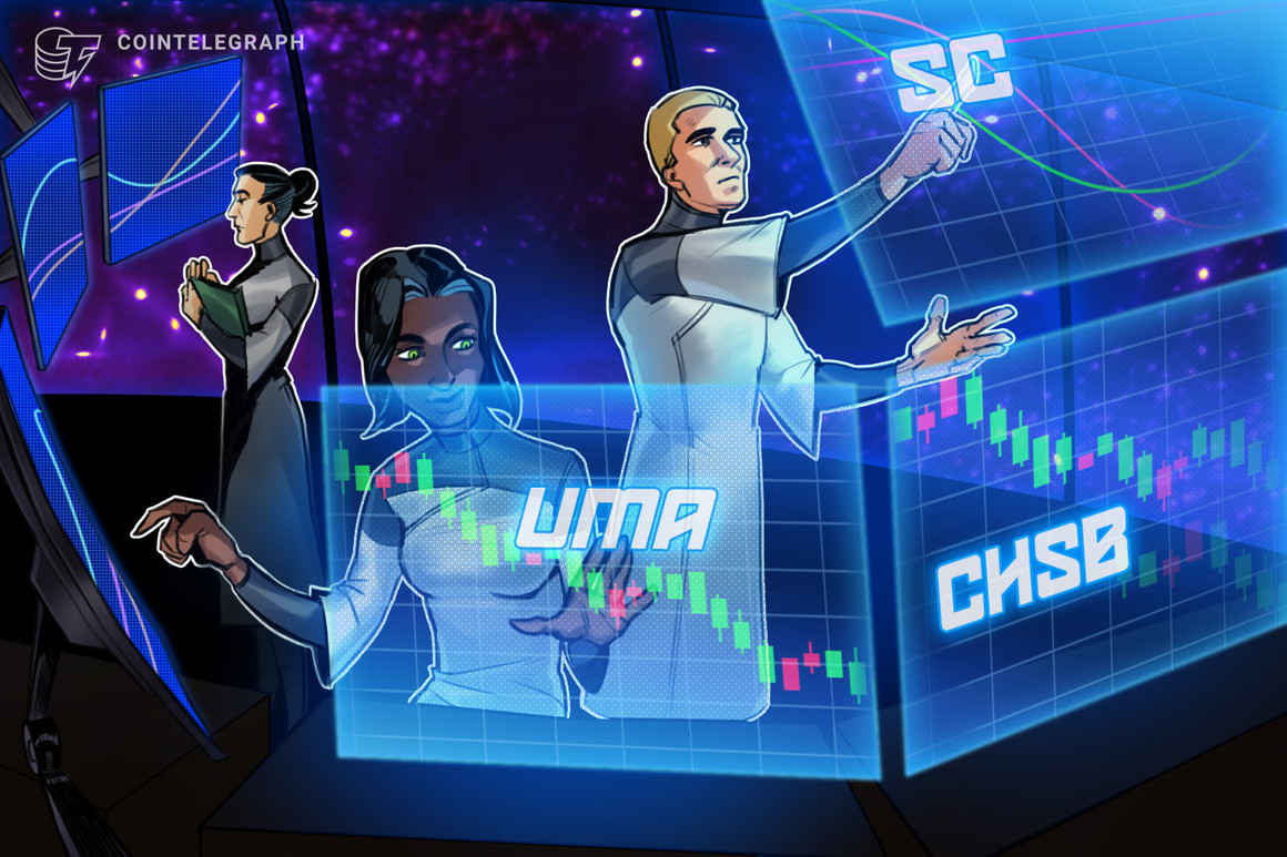 DeFi increase pushes Common Market Entry (UMA), SwissBorg and Siacoin (SC) greater