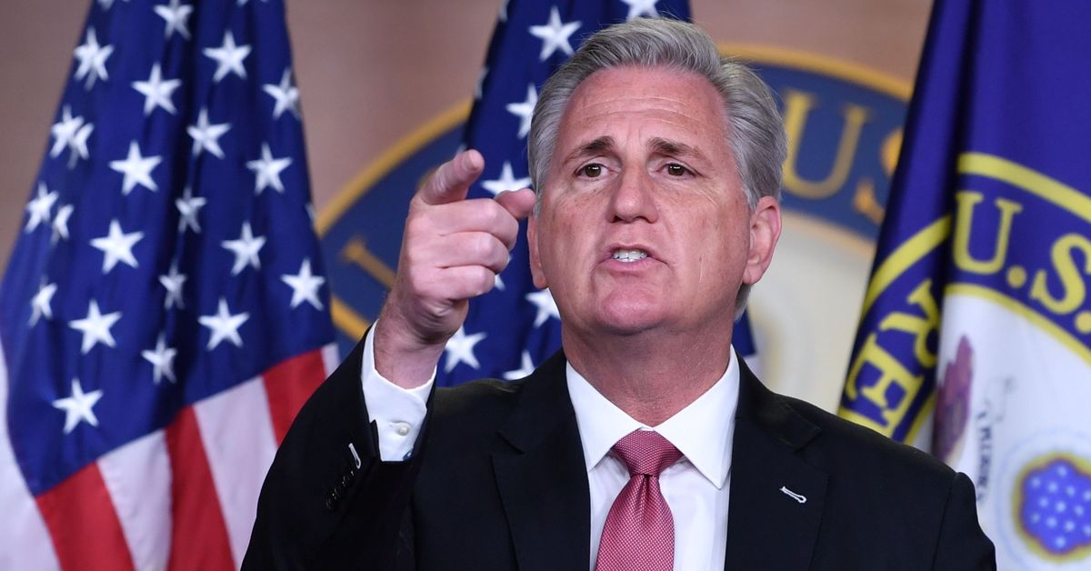 Kevin McCarthy’s flip-flop on QAnon and Marjorie Taylor Greene