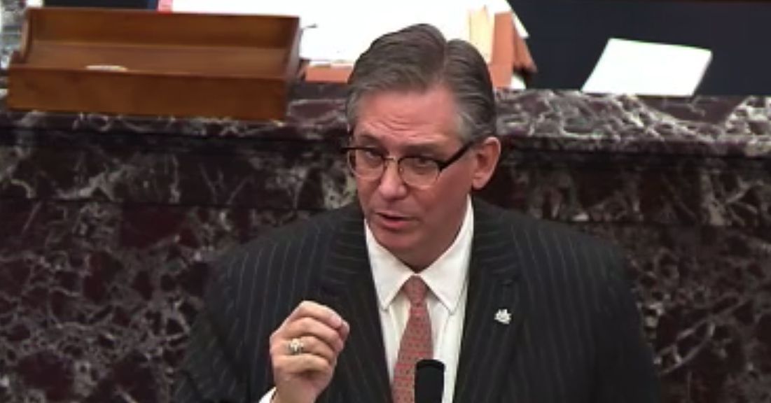 Bruce Castor’s impeachment trial speech confuses right-wing pundits