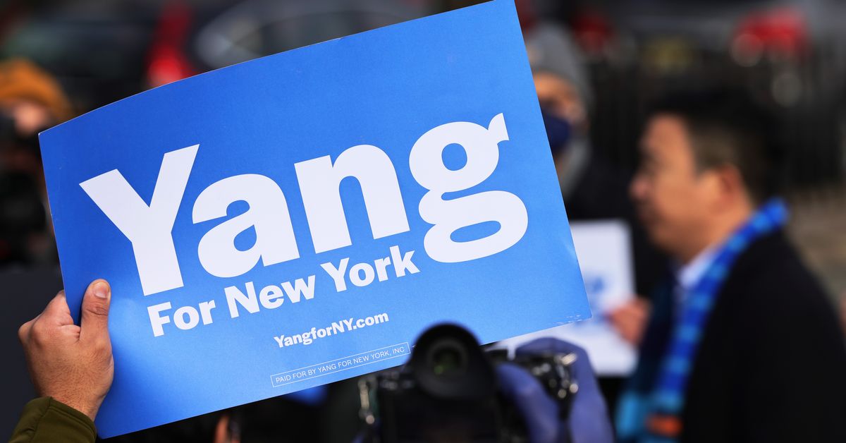 NY city mayoral candidate Andrew Yang cuts ties with fundraiser Shervin Pishevar