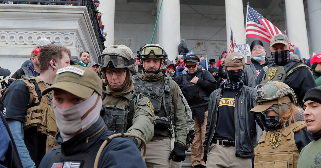 Extra Oath Keeper Suspects Charged in Capitol Riot Plot